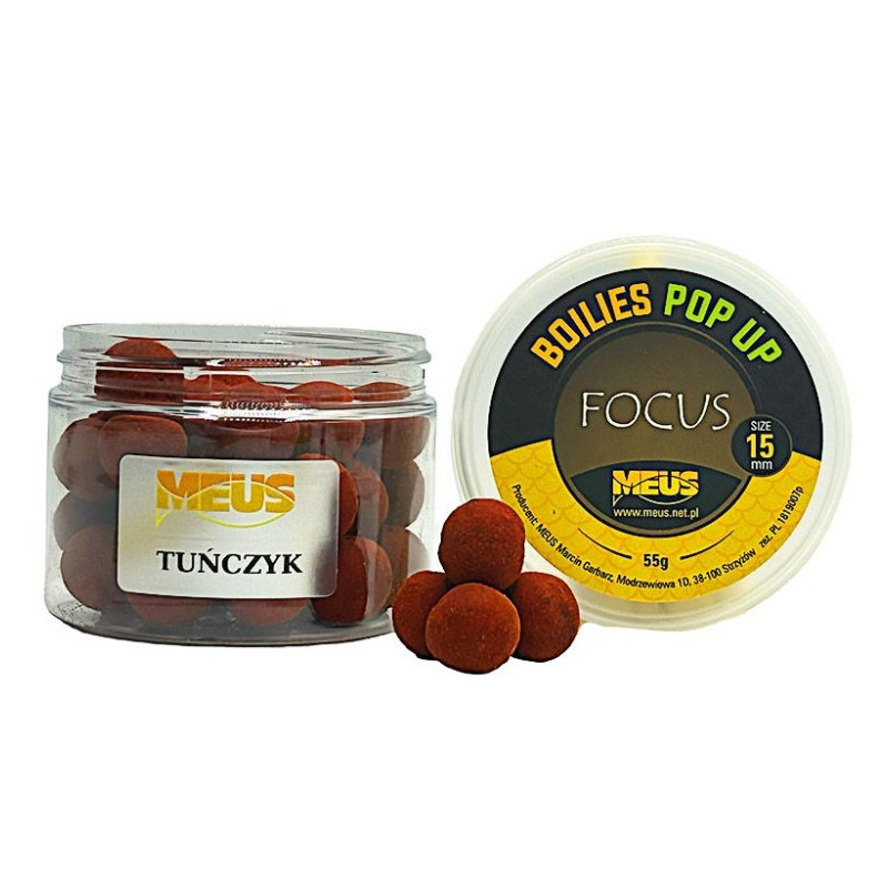 Kulki Meus Pop Up Focus 55g, 15mm - tuńczyk