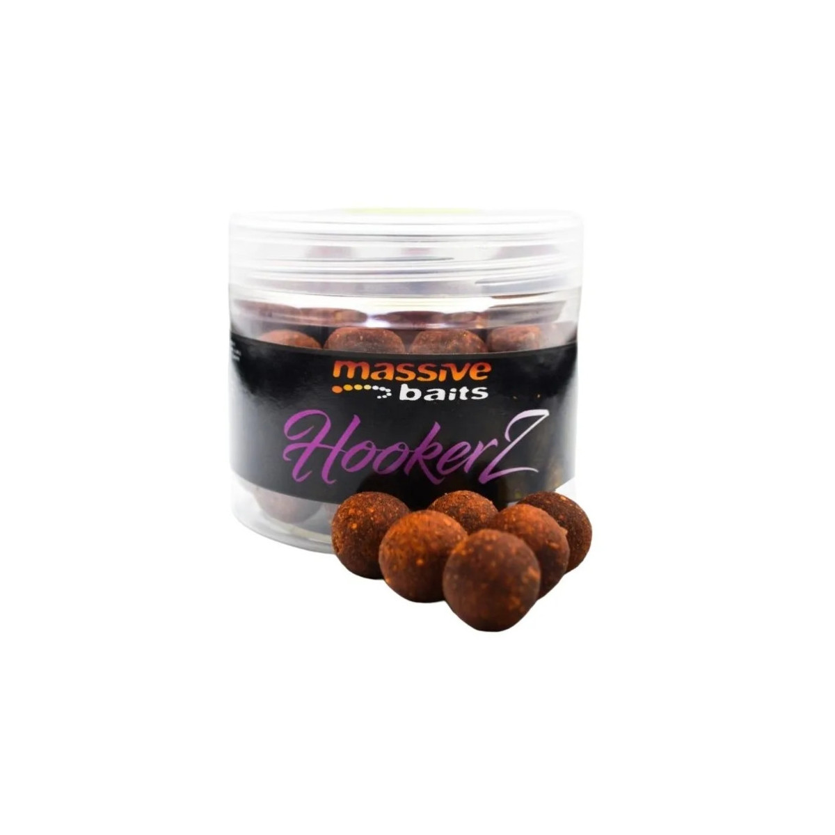 Kulki Massive Baits HookerZ 300ml, 18mm - Strawberry Bergamotta