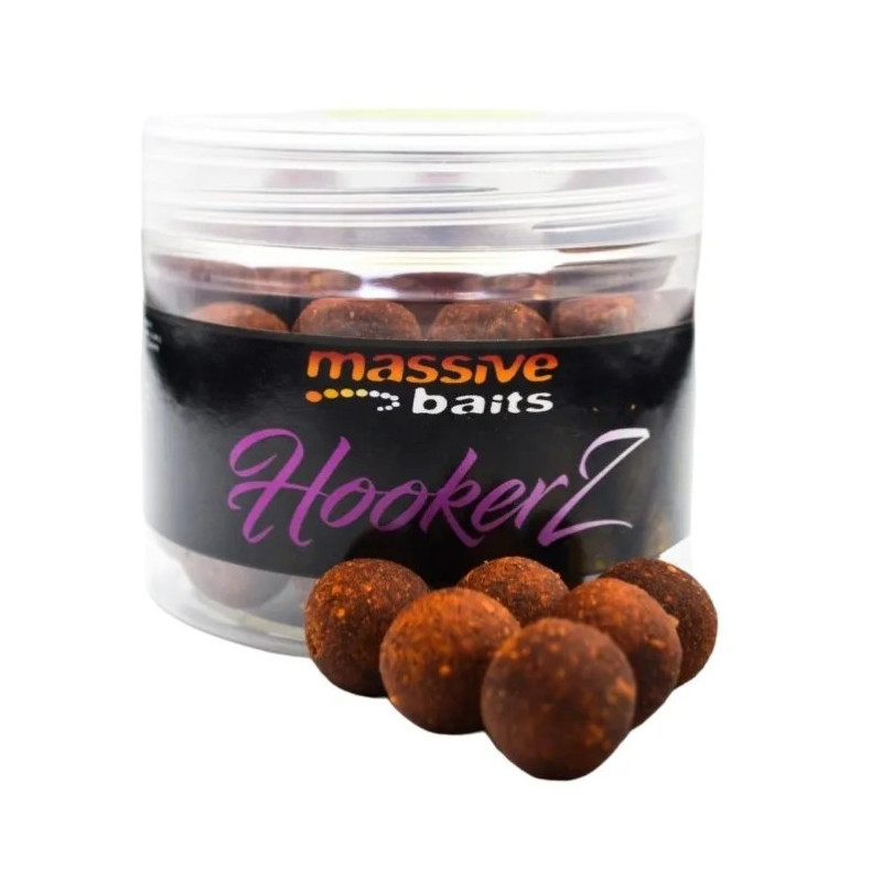 Kulki Massive Baits HookerZ 300ml, 18mm - Strawberry Bergamotta