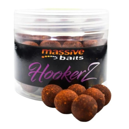 Kulki Massive Baits HookerZ 300ml - 18mm Strawberry Bergamotta
