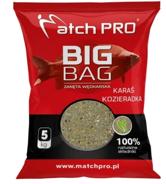 Zanęta MatchPro Big Bag 5kg - Karaś,Kozieradka Zanęta MatchPro Big Bag 5kg - Karaś,Kozieradka