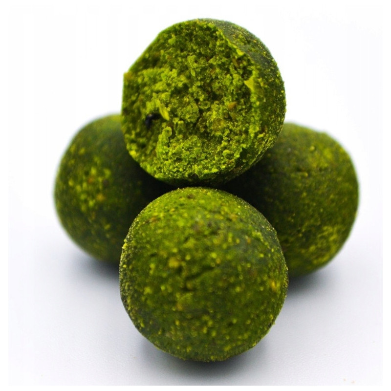 Kulki proteinowe Massive Baits Top Shelf Boilies 8% 1kg - 18mm Green Mulberry