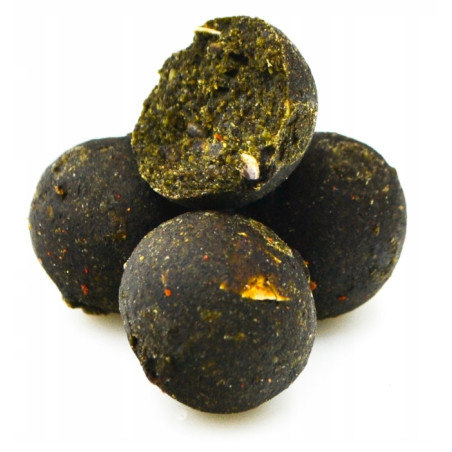 Kulki proteinowe Massive Baits Top Shelf Boilies 8% 1kg, 18mm - Organic Hemp