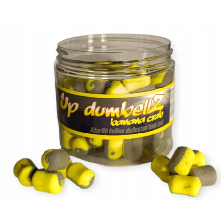 Przynęta Massive Baits Aller Up DumbelZ 200ml, 14mm - Banana Crab