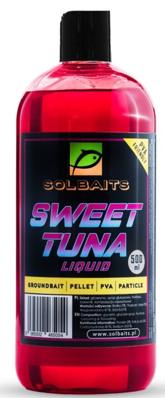 Liquid Solbaits 500ml - Sweet Tuna Liquid Solbaits 500ml - Sweet Tuna