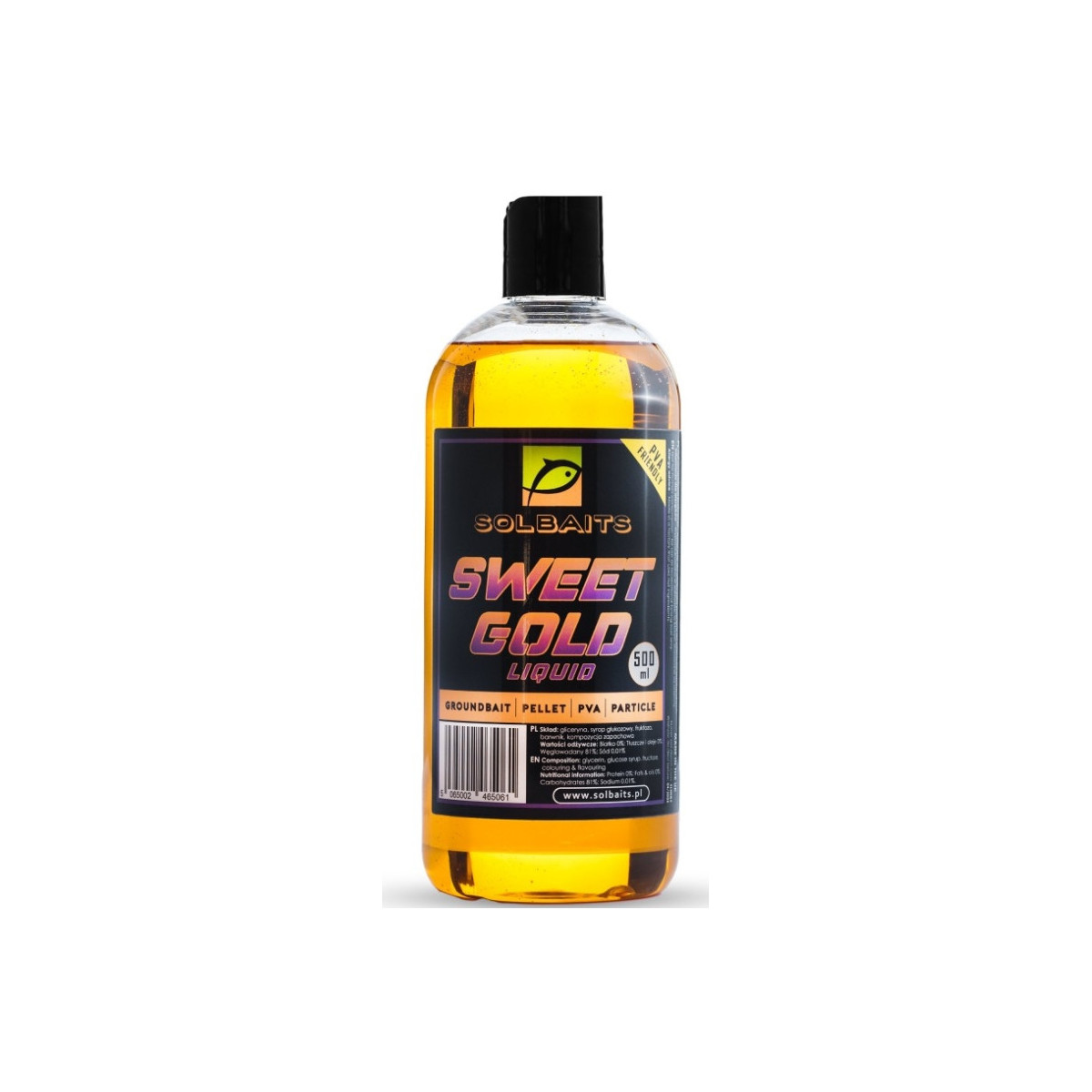 Liquid Solbaits 500ml - Sweet Gold