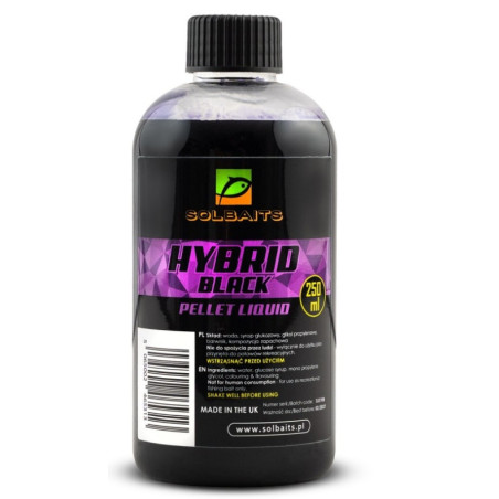 Liquid Solbaits 250ml -  Hybrid Black