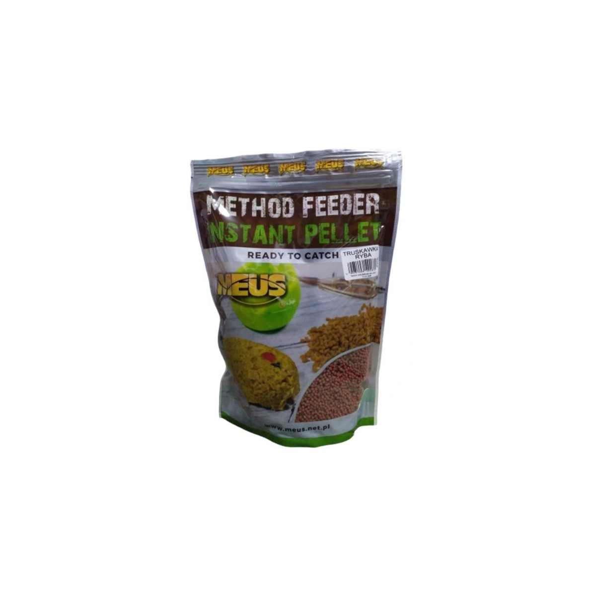 Pellet Meus Instant Pellet Method Feeder 700g - 2mm Truskawka, Ryba