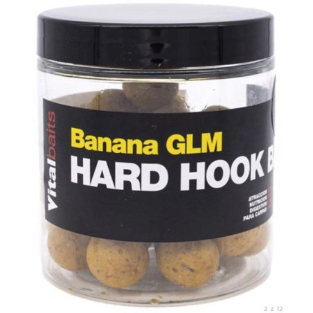 Kulki Vital Baits Hard Hook Bait Banana GLM 100g, 18mm - Banan GLM