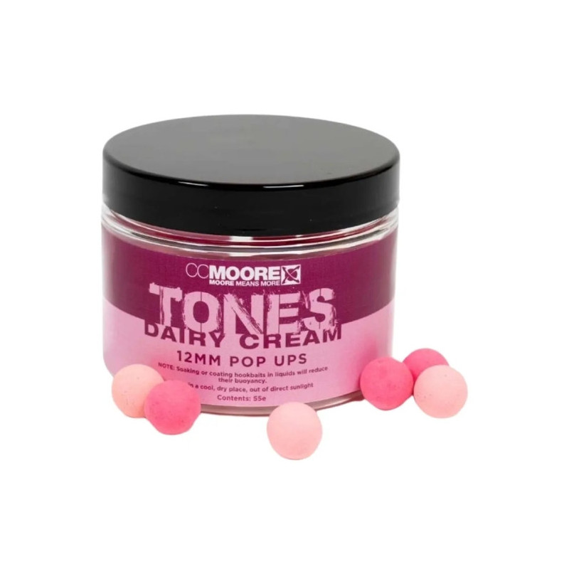 Kulki CC MOORE Tones Pop Ups 12mm - Dairy Cream 
