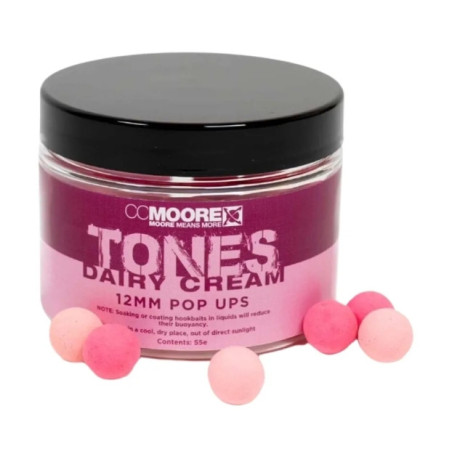 Kulki CC MOORE Tones Pop Ups 12mm - Dairy Cream