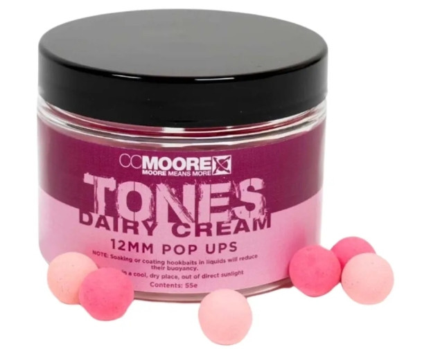 Kulki CC MOORE Tones Pop Ups 12mm - Dairy Cream  Kulki CC MOORE Tones Pop Ups 12mm - Dairy Cream