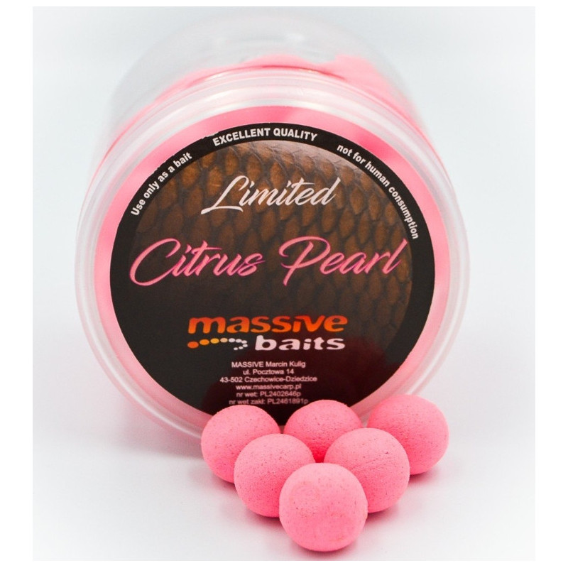 Kulki Massive Baits POP UPS TOP SHELF 200ml, 14mm - Bio Calanus