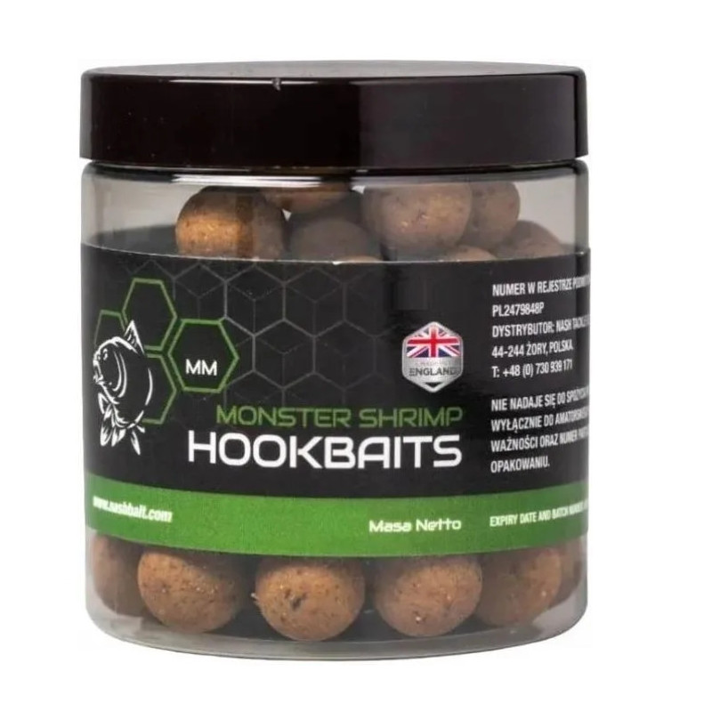 Przynęta Nash Cult Coated Hookbait 15mm - Monster Shrimp Przynęta Nash Cult Coated Hookbait 15mm - Monster Shrimp