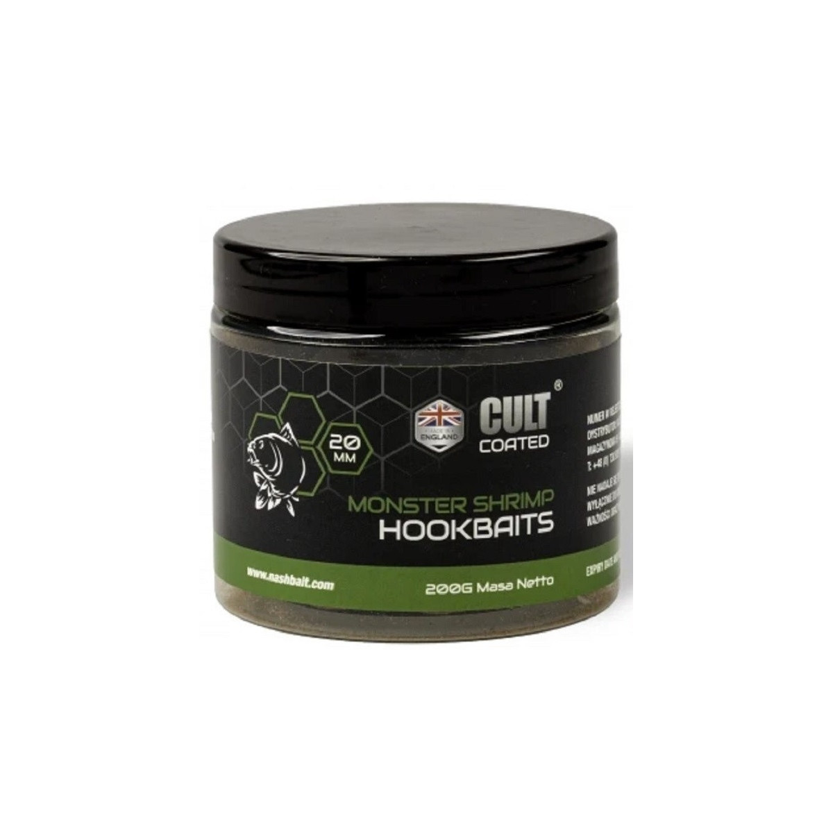 Przynęt Nash Cult Coated Hookbait 20mm - Monster Shrimp