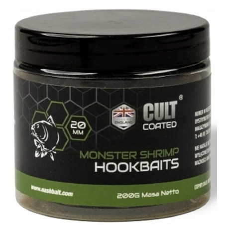 Przynęt Nash Cult Coated Hookbait 20mm - Monster Shrimp