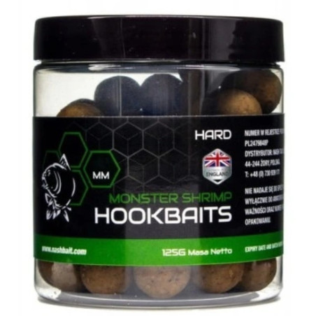 Przynęta NASH Hard Hookbaits 125g, 15mm - Monster Shrimp