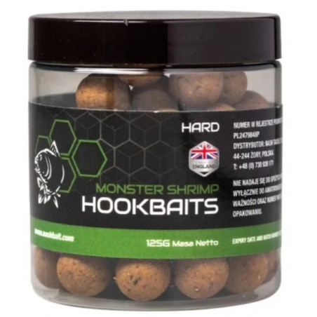 Przynęta NASH Hard Hookbaits 125g, 20mm - Monster Shrimp