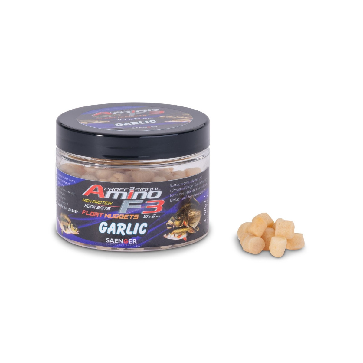 Przynęta Saenger Amino F3 Midi Float Nuggets 50g - garlic 