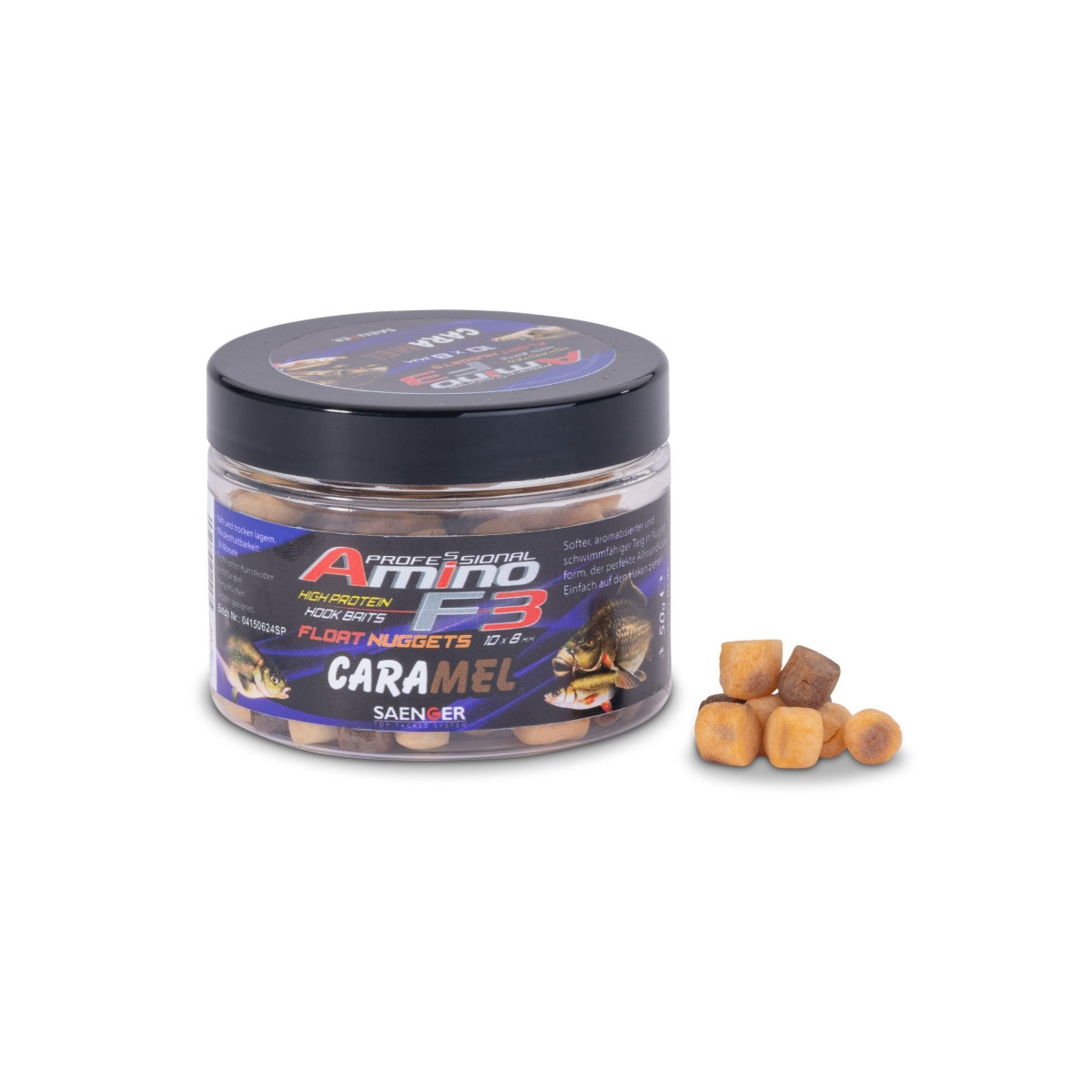 Przynęta Saenger Amino F3 Midi Float Nuggets 50g - caramel 