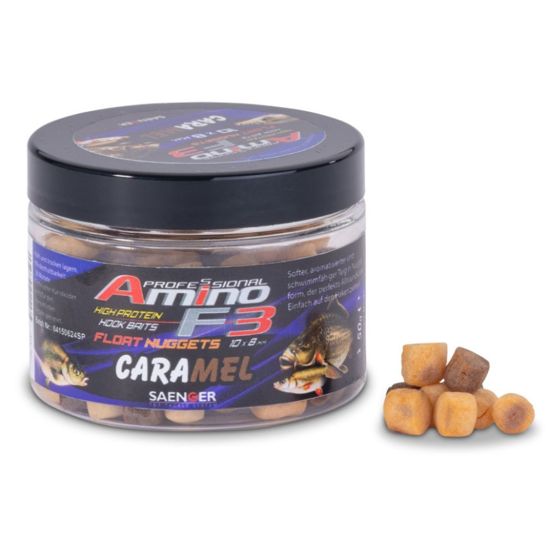 Przynęta Saenger Amino F3 Midi Float Nuggets 50g - caramel 