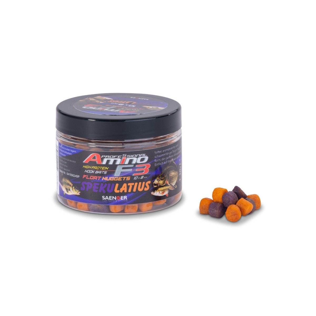 Przynęta Saenger Amino F3 Midi Float Nuggets 50g - spekulatius