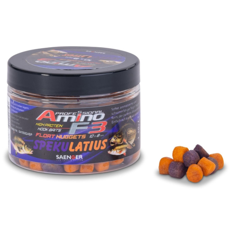 Przynęta Saenger Amino F3 Midi Float Nuggets 50g - spekulatius
