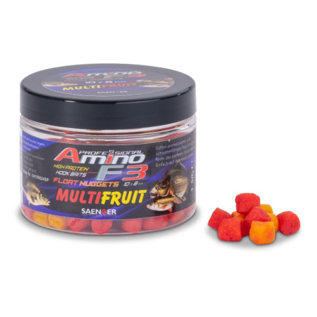 Przynęta Saenger Amino F3 Midi Float Nuggets 50g - multifruit