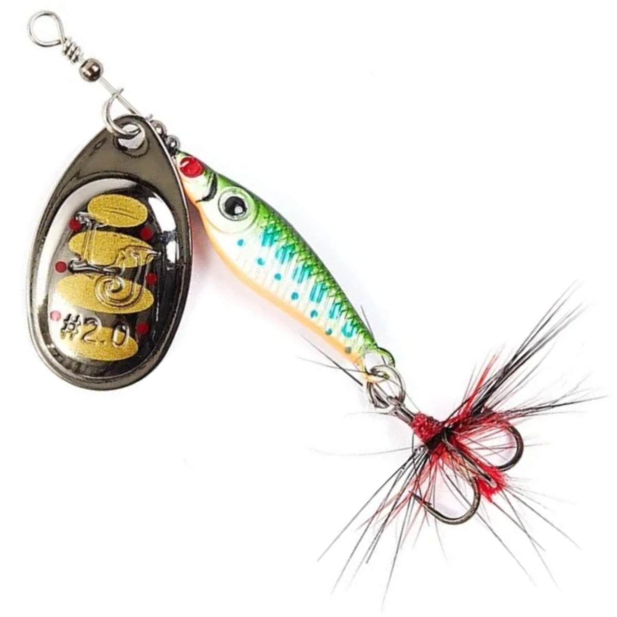 Błystka Lucky John Trian Blade Round 6g roz.2 005 Błystka Lucky John Trian Blade Round 6g roz.2 005