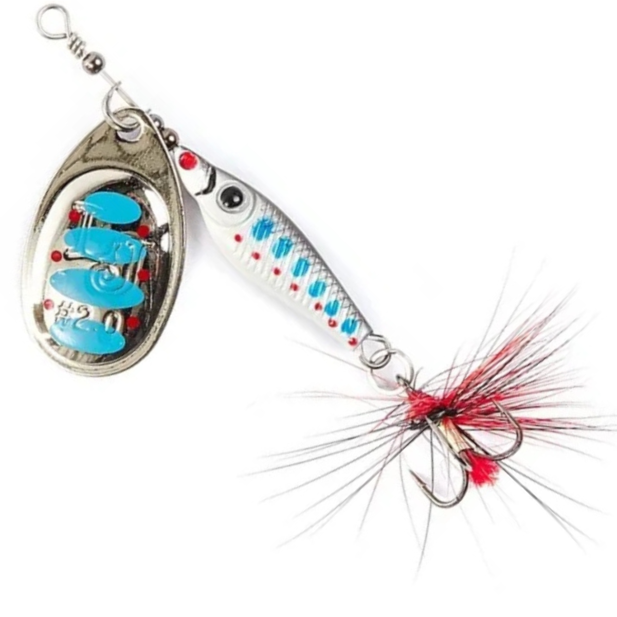 Błystka Lucky John Trian Blade Round 9g roz.2 003 Błystka Lucky John Trian Blade Round 9g roz.2 003