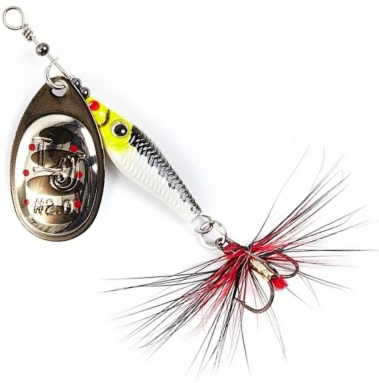 Błystka Lucky John Trian Blade Round 9g roz.2 004  Błystka Lucky John Trian Blade Round 9g roz.2 004