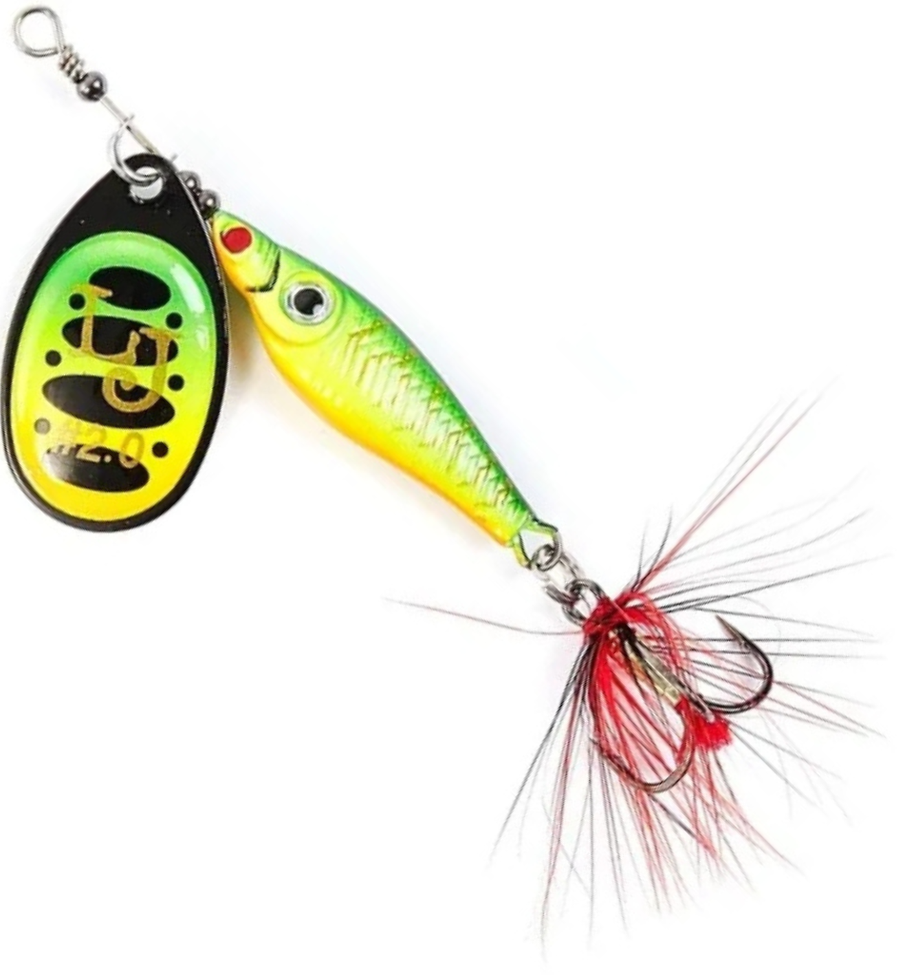 Błystka Lucky John Trian Blade Round 9g roz.2 008  Błystka Lucky John Trian Blade Round 9g roz.2 008