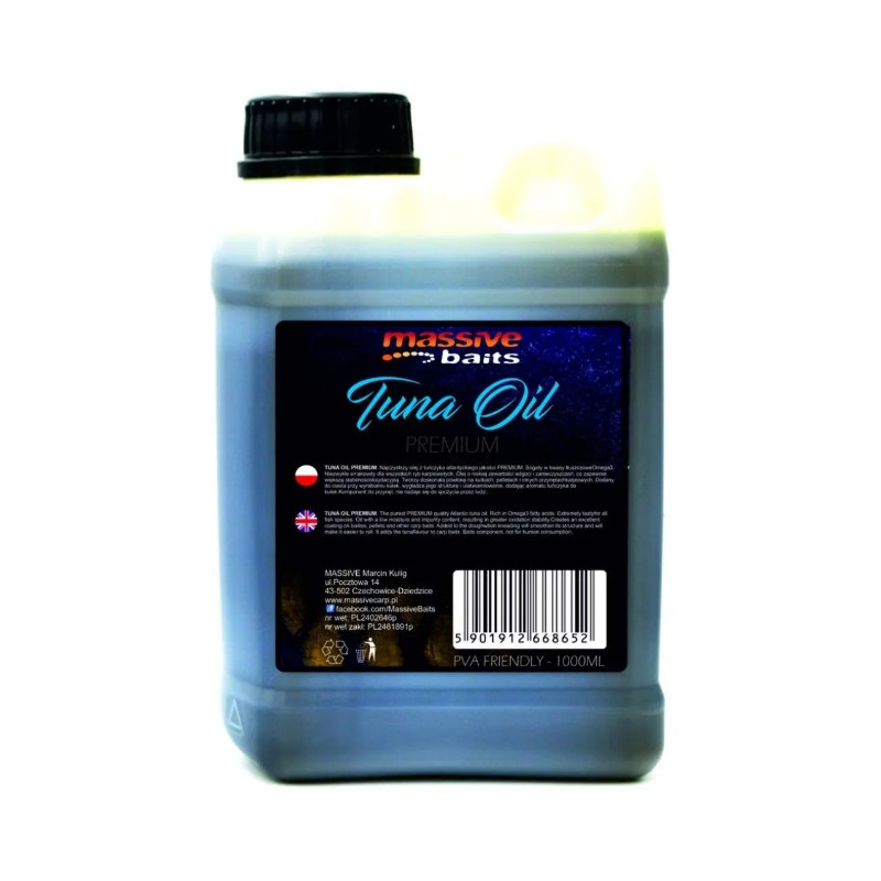 Liquid Massive Baits 1000ml - Tuna Oil Premium