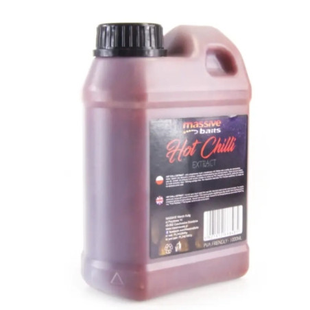 Liquid Massive Baits 1000ml - Hot Chilli Extract