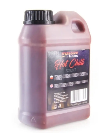 Liquid Massive Baits 1000ml - Hot Chilli Extract Liquid Massive Baits 1000ml - Hot Chilli Extract