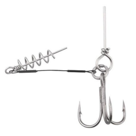 Dozbrojka z korkociągiem Dragon A.F.W. roz.1 - 8cm 27 kg czarny