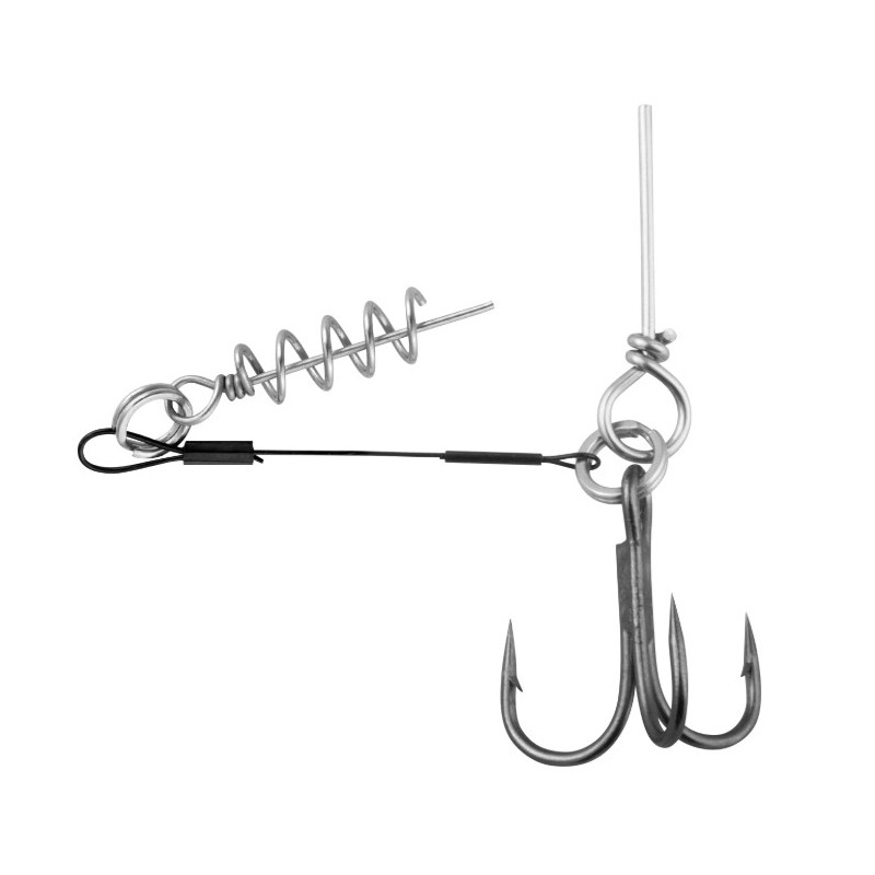 Dozbrojka z korkociągiem Dragon A.F.W. roz.1/0 - 10cm 27kg czarny Dozbrojka z korkociągiem Dragon A.F.W. roz.1/0 - 10cm 27kg czarny