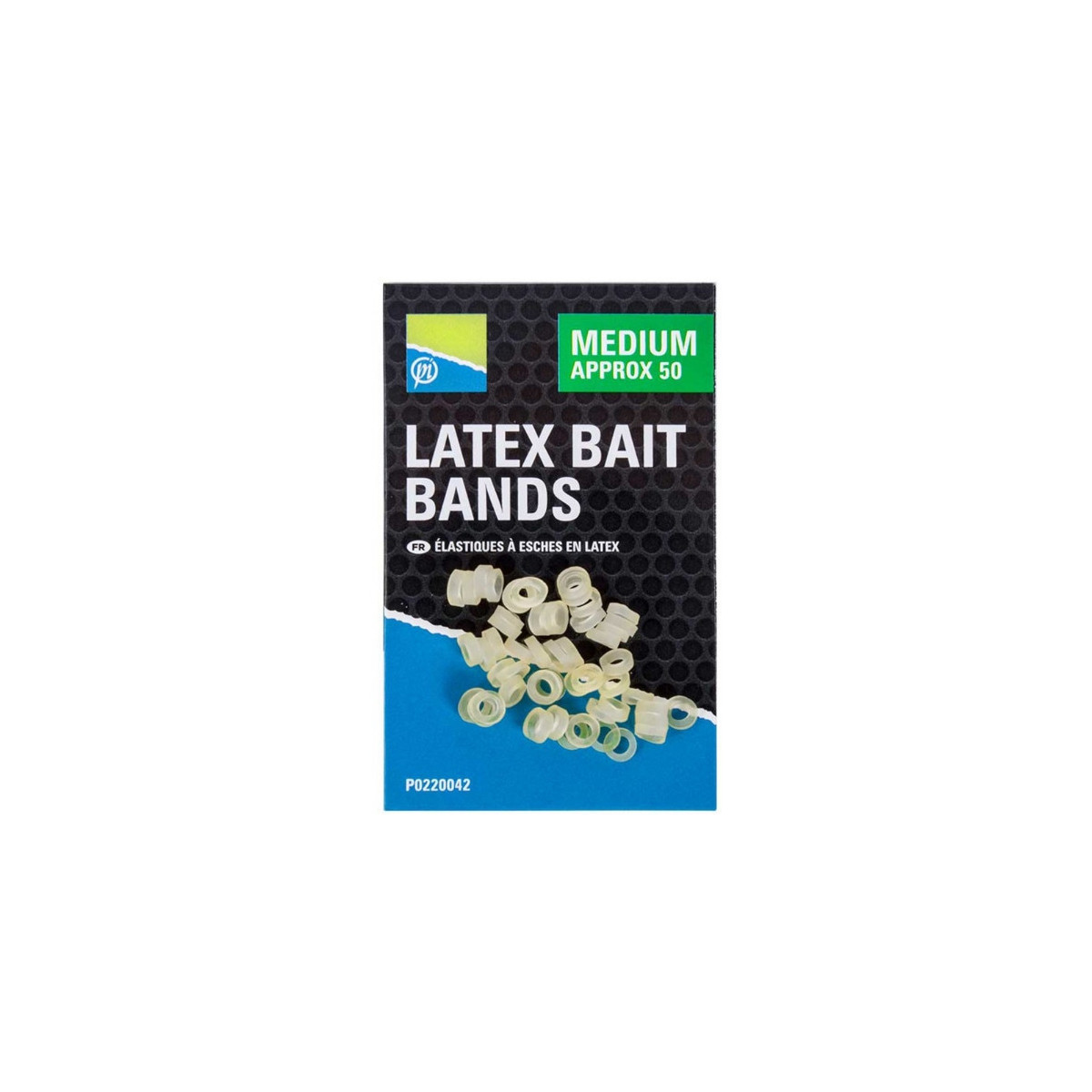 Gumki do pelletu Preston Latex Bait Bands - Medium
