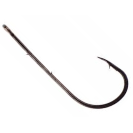 Haczyk Mikado sensual round z zadziorami do bocznego troka hak 8 czarny