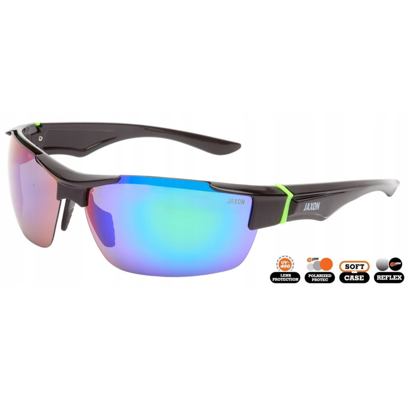 Okulary polaryzacyjne Jaxon AK-OKX57SMZ - zielone