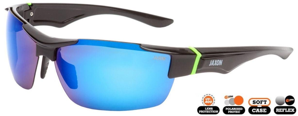 Okulary polaryzacyjne Jaxon AK-OKX57SMB - niebieskie Okulary polaryzacyjne Jaxon AK-OKX57SMB - niebieskie