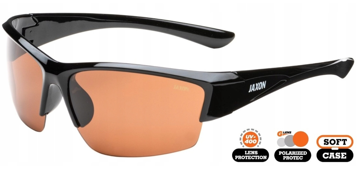 Okulary polaryzacyjne Jaxon ak-okx45am - bursztynowe