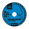 Przypon Mikado Feeder Bomb hak 8 0,23mm - bait band bez zadziora