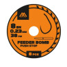 Przypon Mikado Feeder Bomb hak 10 0,20mm - push stop bez zadziora