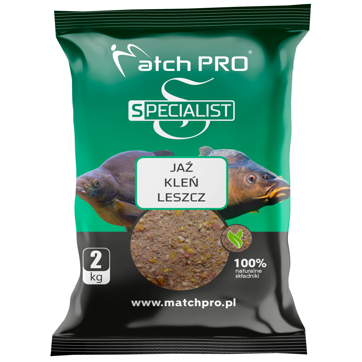 Zanęta Match Pro Specialist 2kg - JAŹ, KLEŃ, LESZCZ
