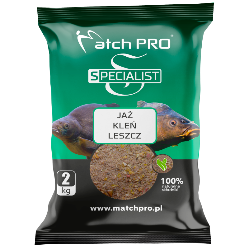 Zanęta Match Pro Specialist 2kg - JAŹ, KLEŃ, LESZCZ