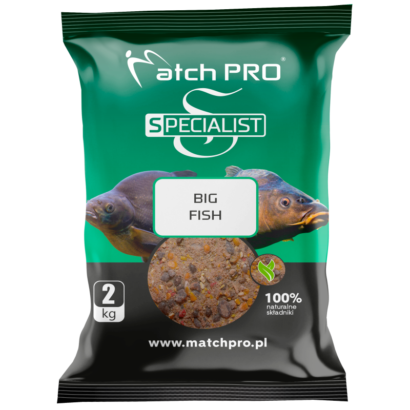 Zanęta Match Pro Specialist 2kg - BIG FISH Zanęta Match Pro Specialist 2kg - BIG FISH