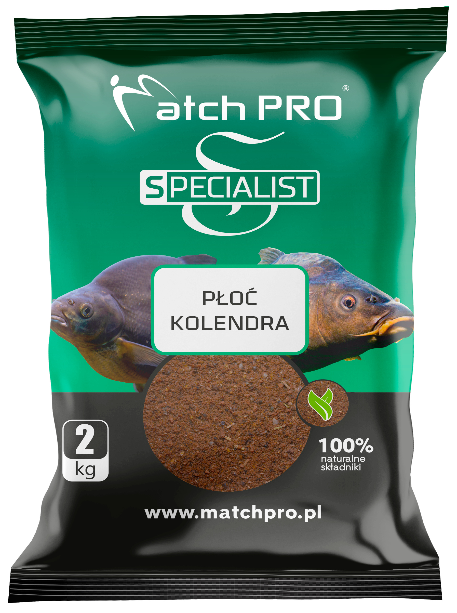 Zanęta Match Pro Specialist 2kg - PŁOĆ KOLENDRA  Zanęta Match Pro Specialist 2kg - PŁOĆ KOLENDRA