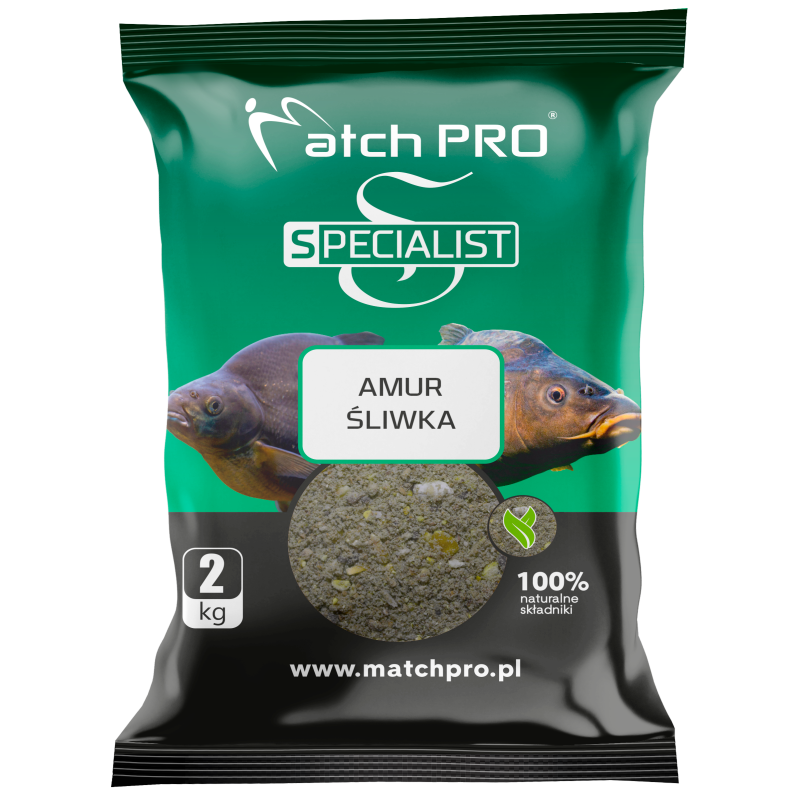 Zanęta Match Pro Specialist 2kg - AMUR ŚLIWKA Zanęta Match Pro Specialist 2kg - AMUR ŚLIWKA