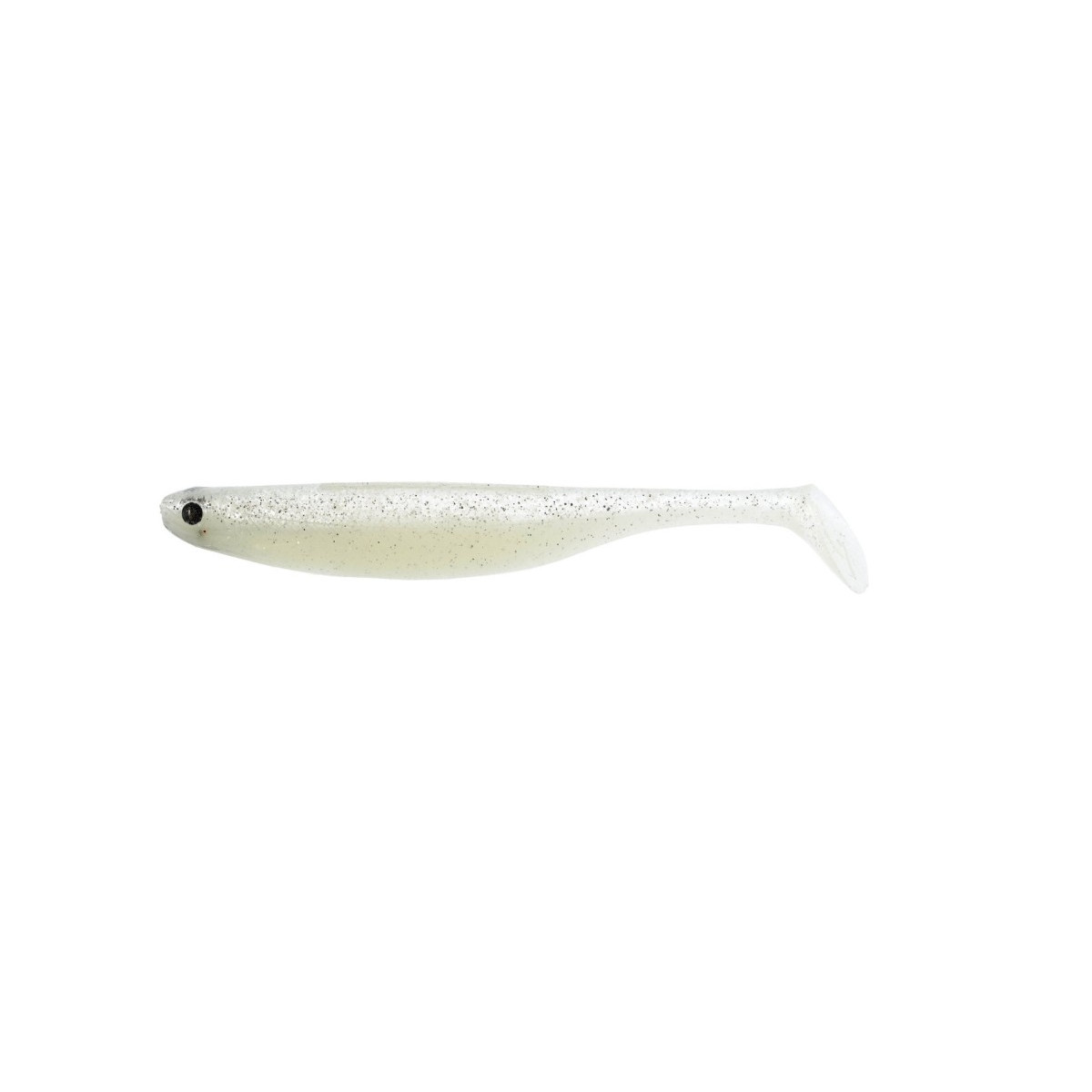 Guma Westin ShadTeez Slim 12cm - White Yang Glow